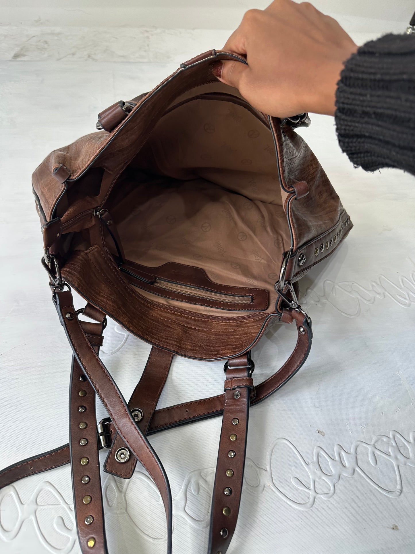 BEST PICKS | brown faux leather shoulder bag