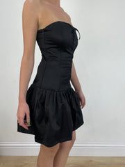💻💚 vintage edit nineteen | small black pimkie bubble style dress