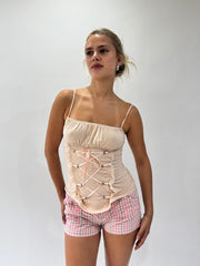 french summer drop | taille: S · couleur: rose · article: corset