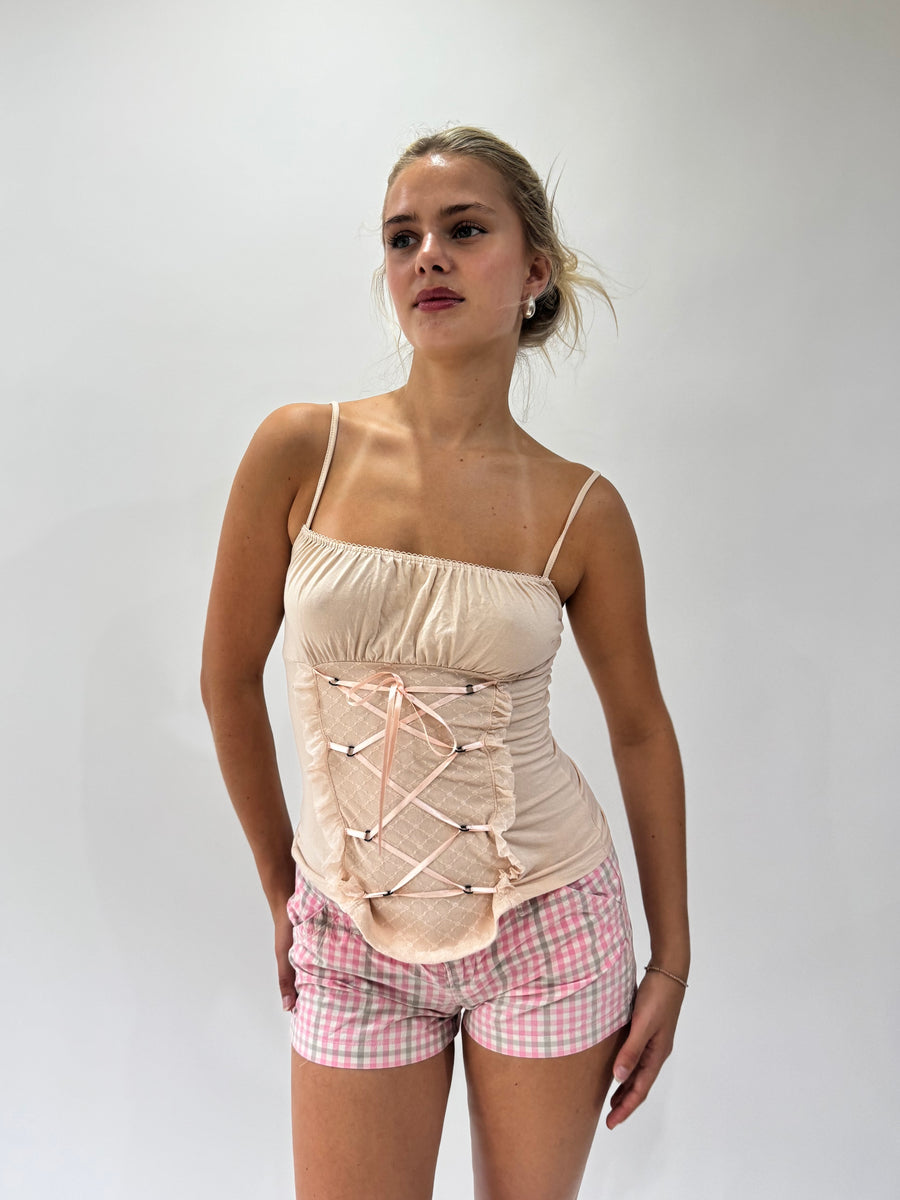 french summer drop | taille: S · couleur: rose · article: corset