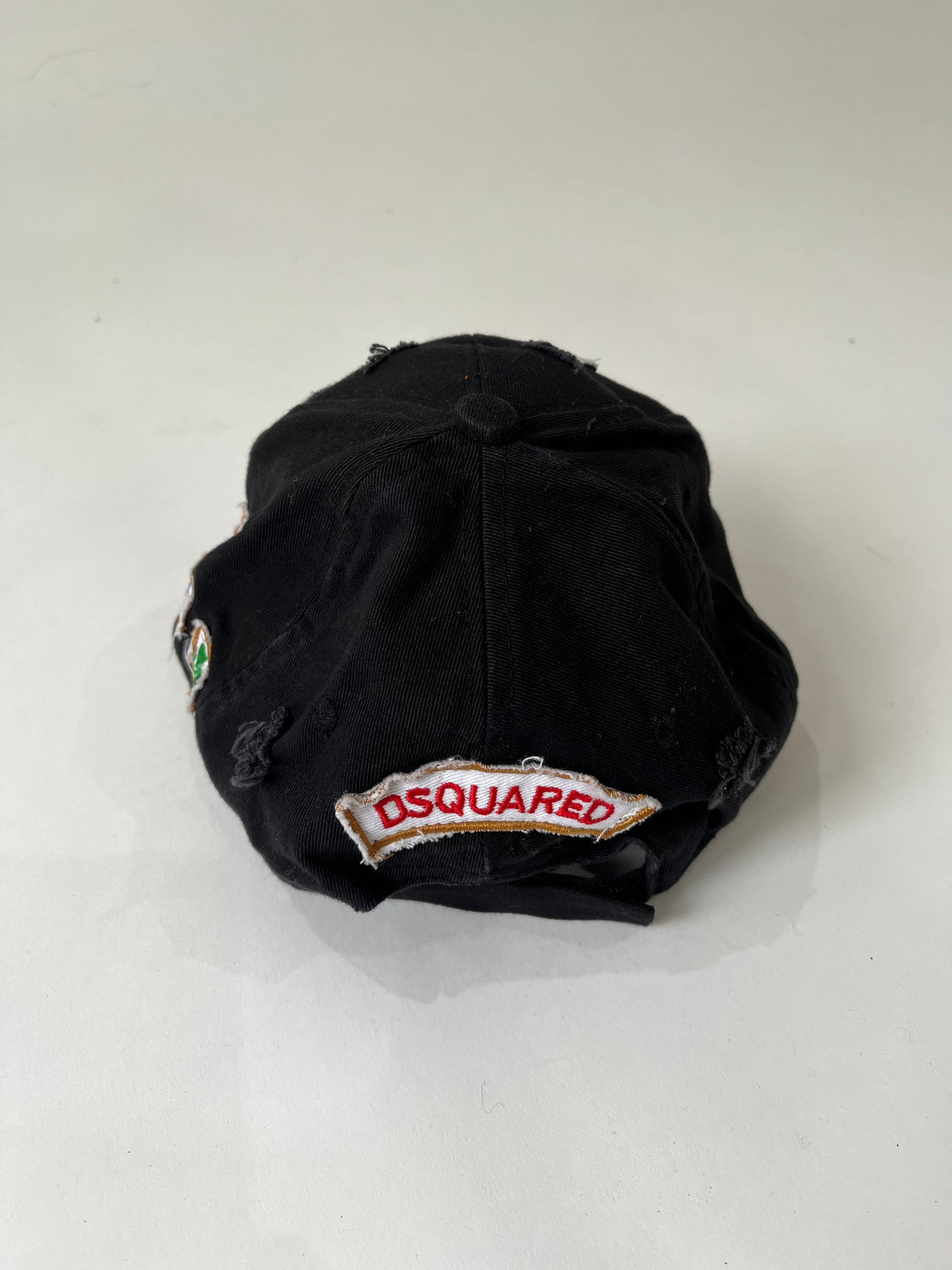 ‼️ black pattern detail cap