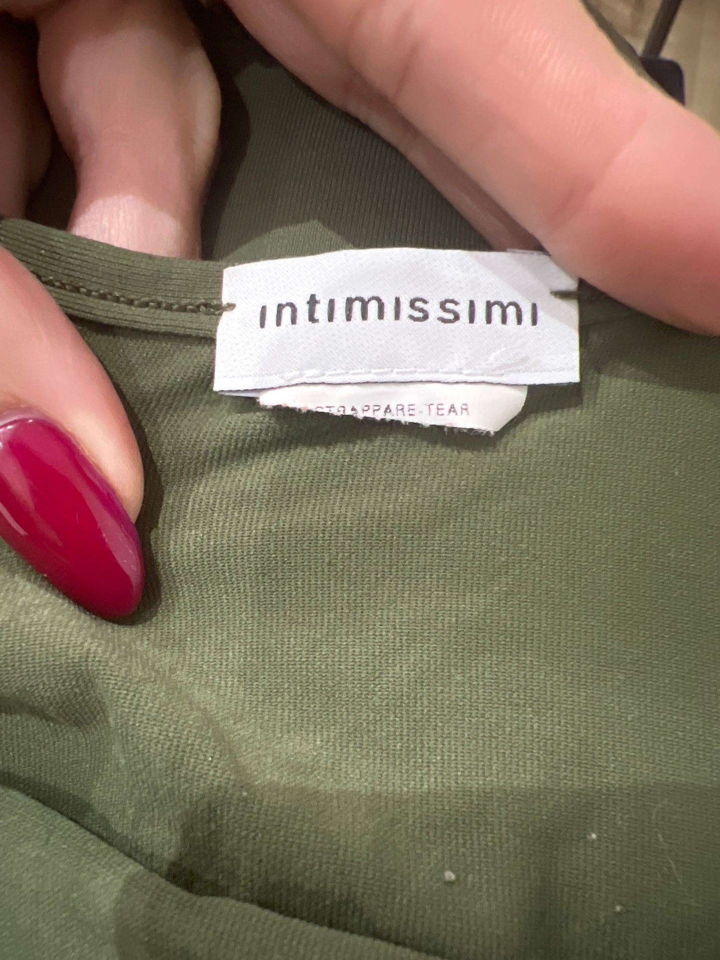 vintage edit thirteen | medium khaki intimissimi cami