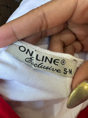 wag drop | pequeño top de cami de encaje rojo
