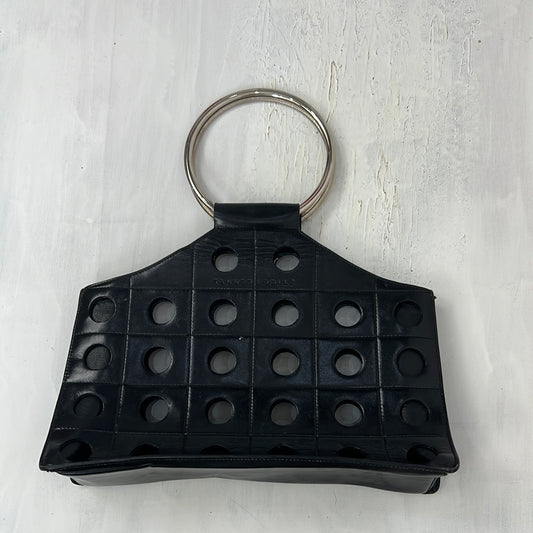 PROM SEASON DROP | black tanner krolle leather bag