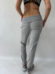 athleisure edit | small grey nike foldover waist joggers