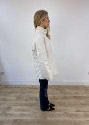 medium moncler cream coat
