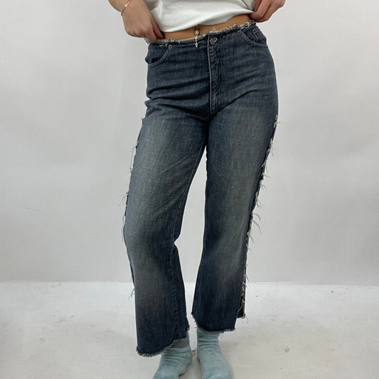 12 DAYS OF XMAS DROP | small blue distressed jeans