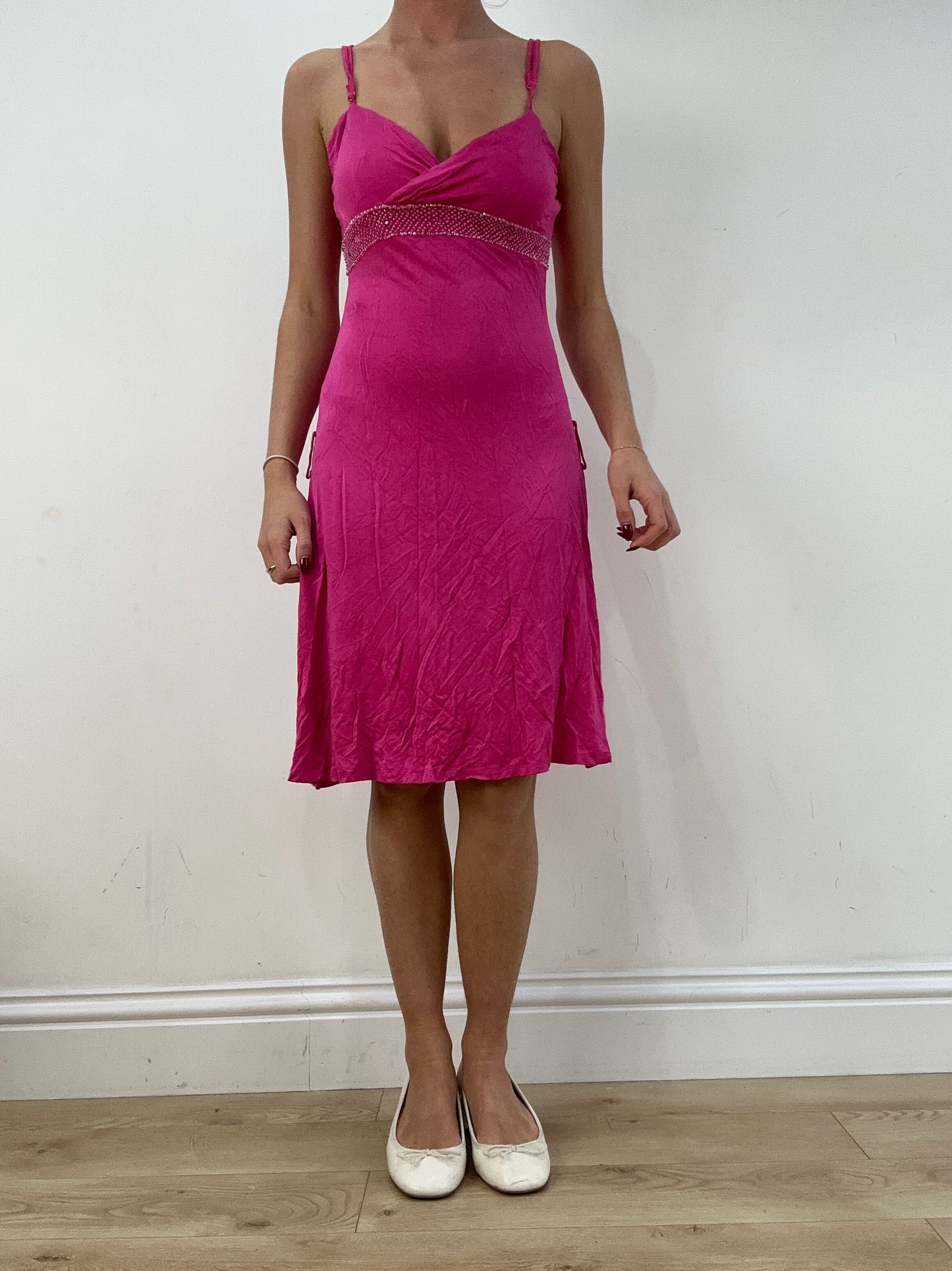 BEST PICKS | small pink morgan de toi midi dress