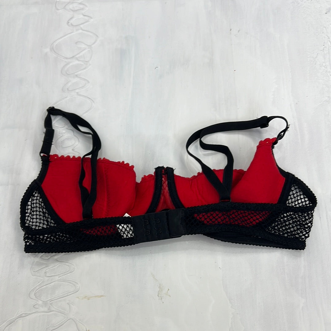 💚 OLIVIA RODRIGO DROP | xs black and red bra
