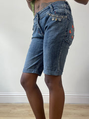 BEST PICKS | medium blue denim long shorts