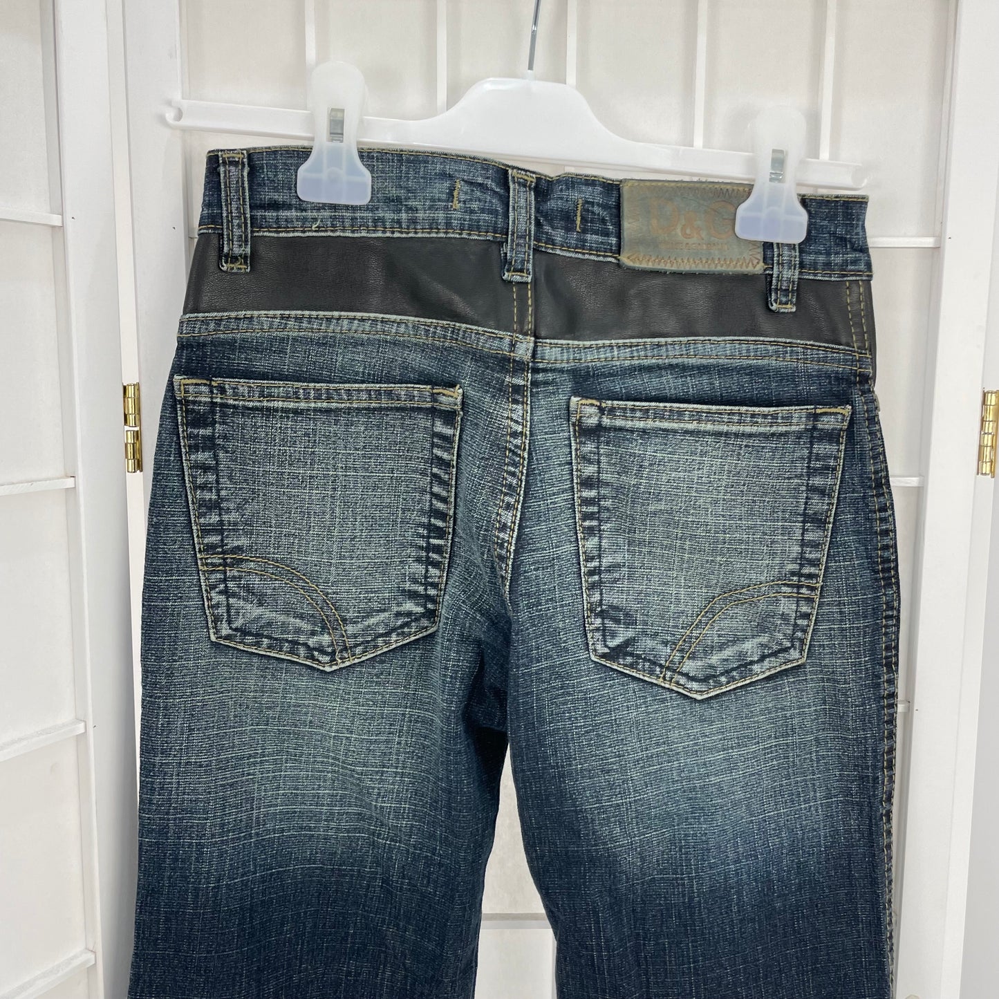 90s MINIMALISM DROP | XS blue d&g jeans