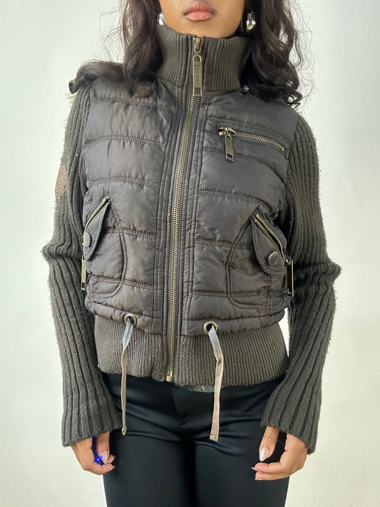 BEST PICKS | extra small brown puffer jacket with hood