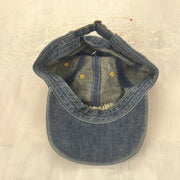 COACHELLA DROP | denim blue cap with ‘wrangler’ spellout