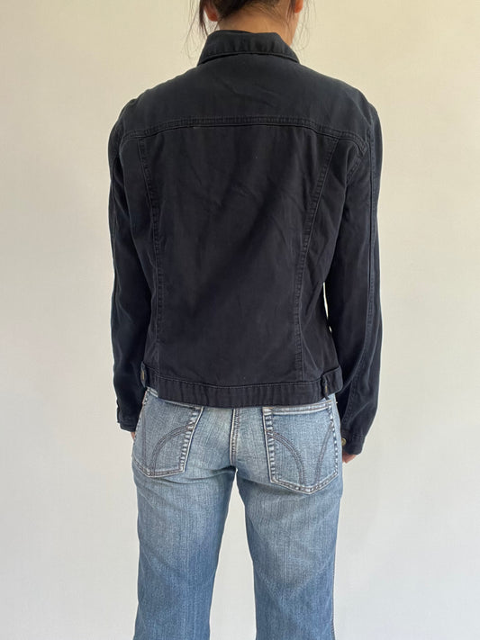 autumn picks | medium navy denim jacket