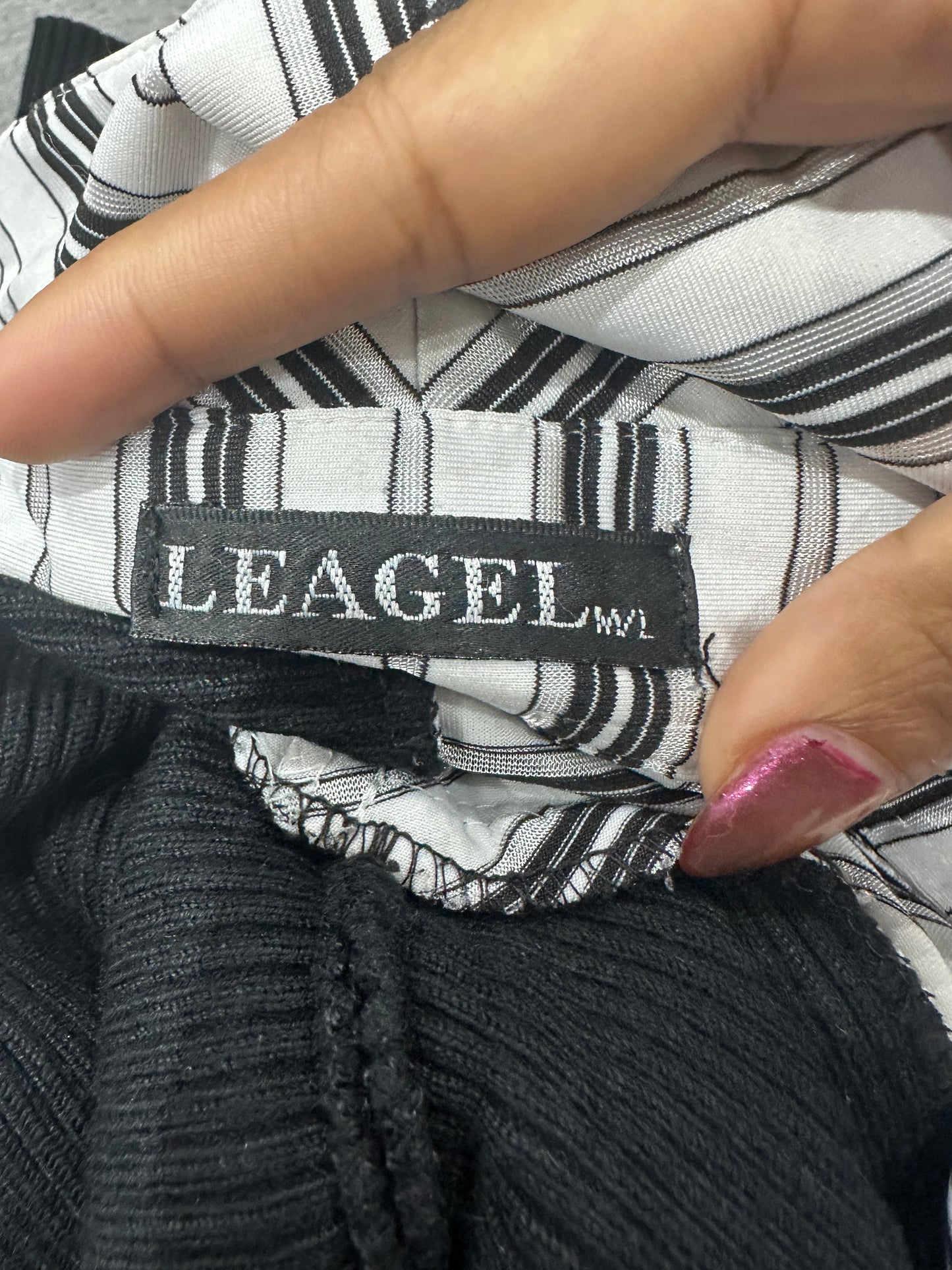 BEST PICKS | small black ribbed jumper with built in shirt detail