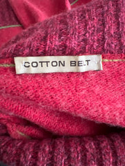 gilmore girls | small red ribbed turtleneck jumper