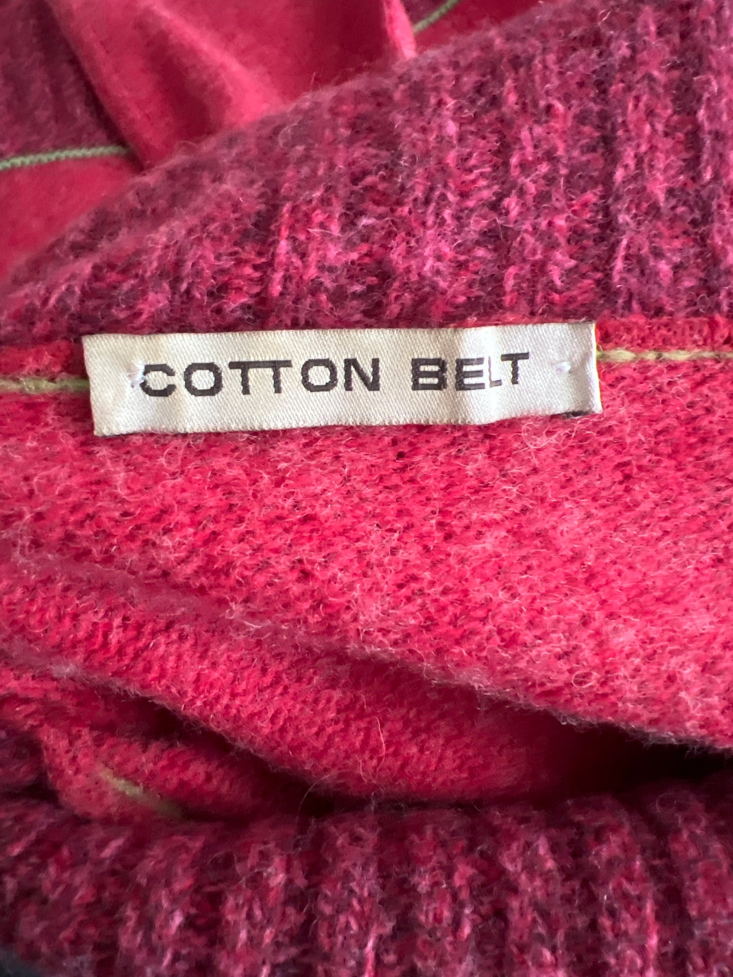 gilmore girls | small red ribbed turtleneck jumper