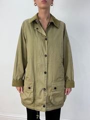 💻BEST PICKS | small khaki barbour rain jacket