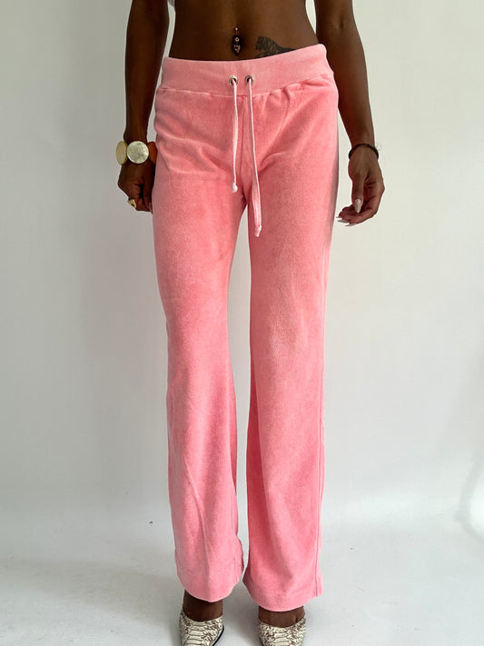 summermaxxing drop | extra small pink towelling sweatpants