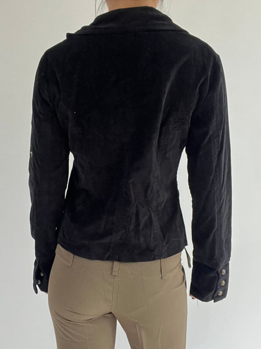 ‼️ | black button up jacket