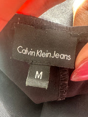 western edit | small/medium black calvin klein ملابس المرأة العليا