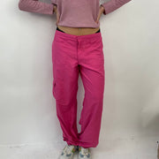 GIRL CORE DROP | taille: S · couleur: rose · article: pantalon · détails: oversize + style cargo