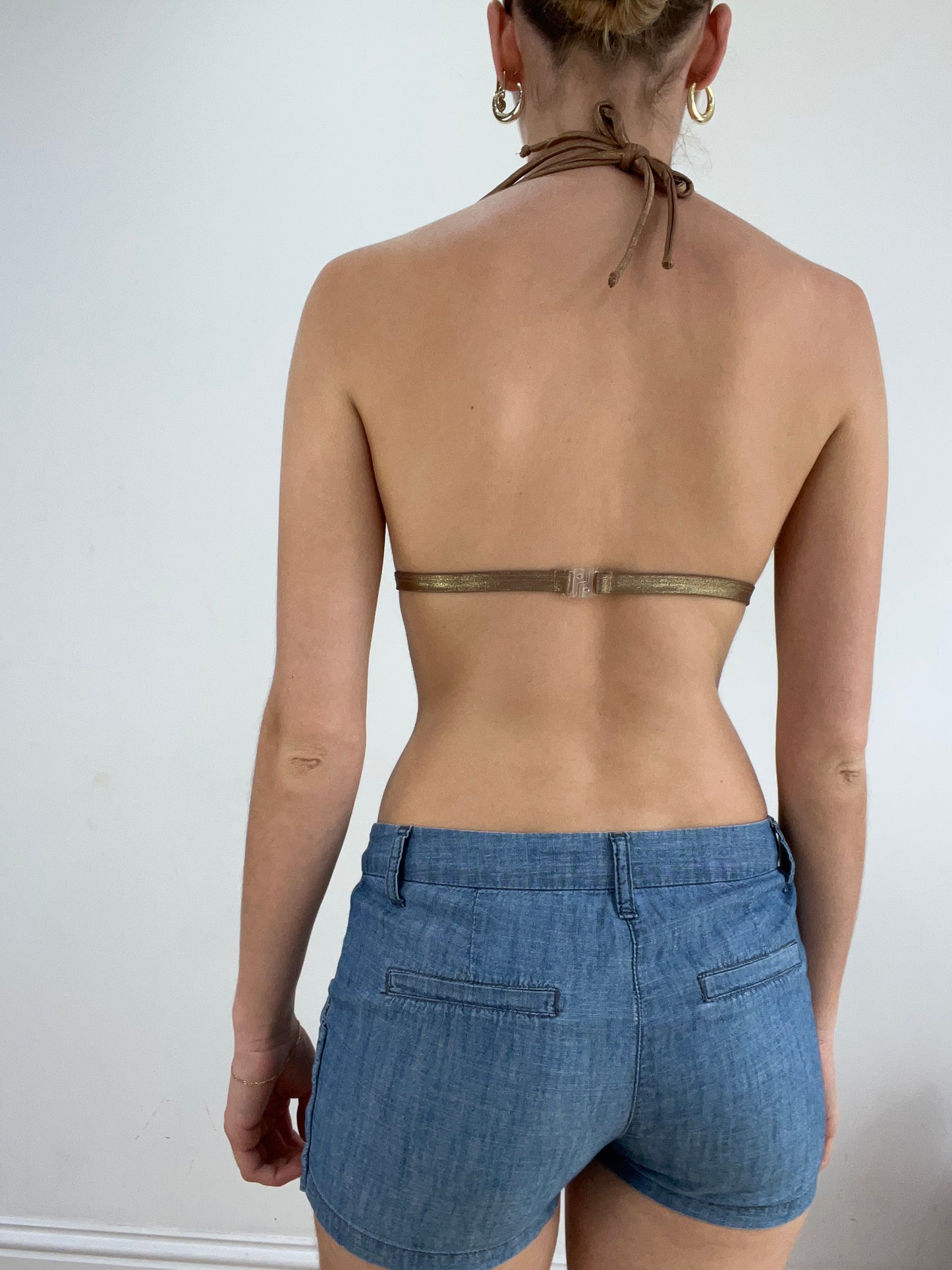 vintage edit twenty eight | medium iridescent brown bikini set