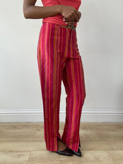 vintage edit twenty-seven | small pink and orange striped trousers