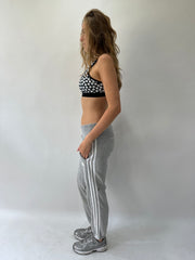 athleisure edit | medium black and white nike sports bra