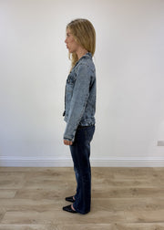 small denim blue jacket