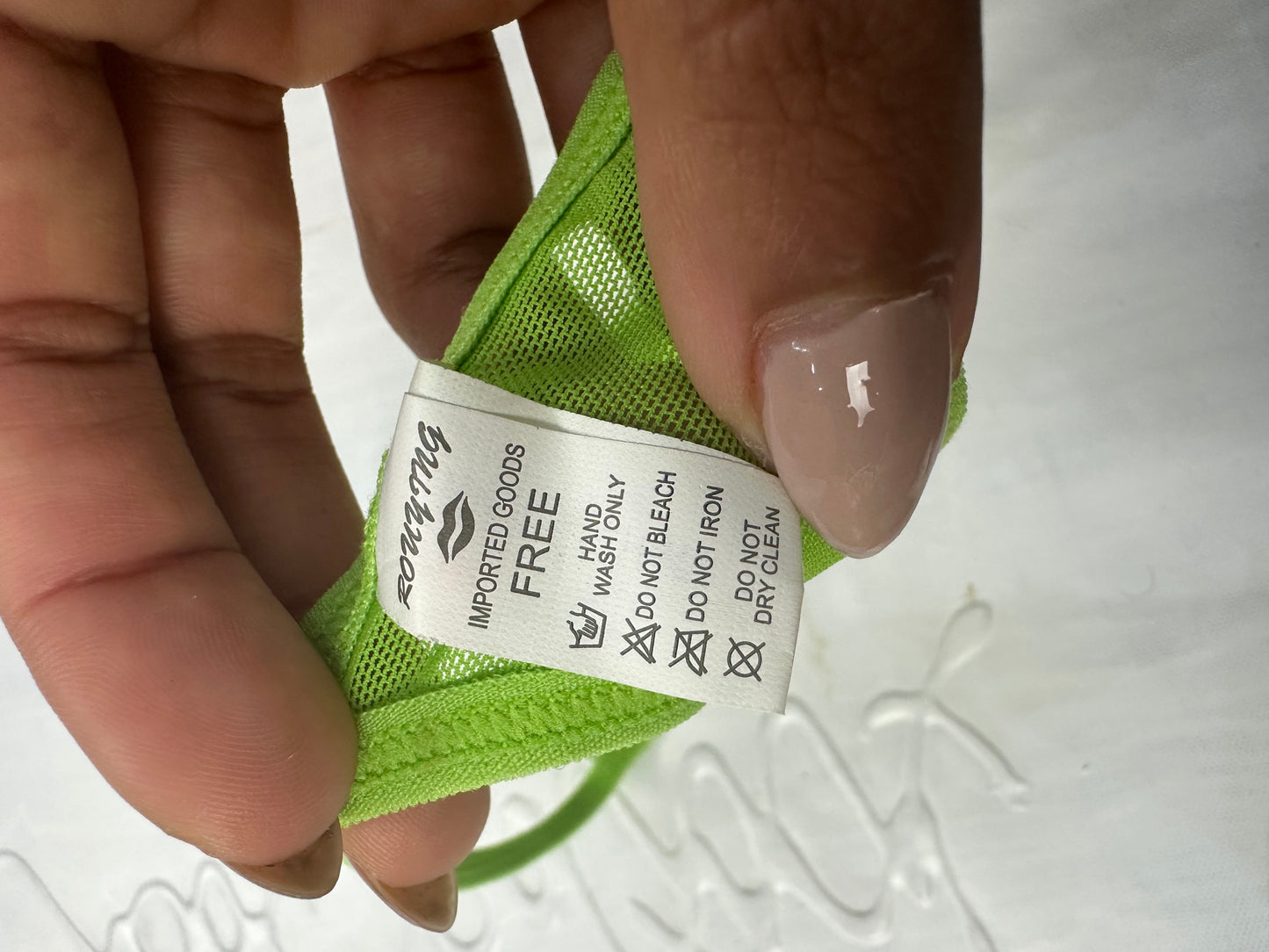 BEST PICKS | small green and pink ribbon underwear