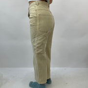 💻12 DÍAS DE XMAS DROP united colors of Benetton | pantalones de carga de crema pequeña