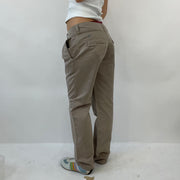 💻12 DAYS OF XMAS DROP | taille: S · couleur: beige + marron · article: pantalon · détails: style cargo