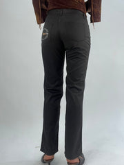 💚vintage edit thirty-five | extra small brown just cavalli jeans