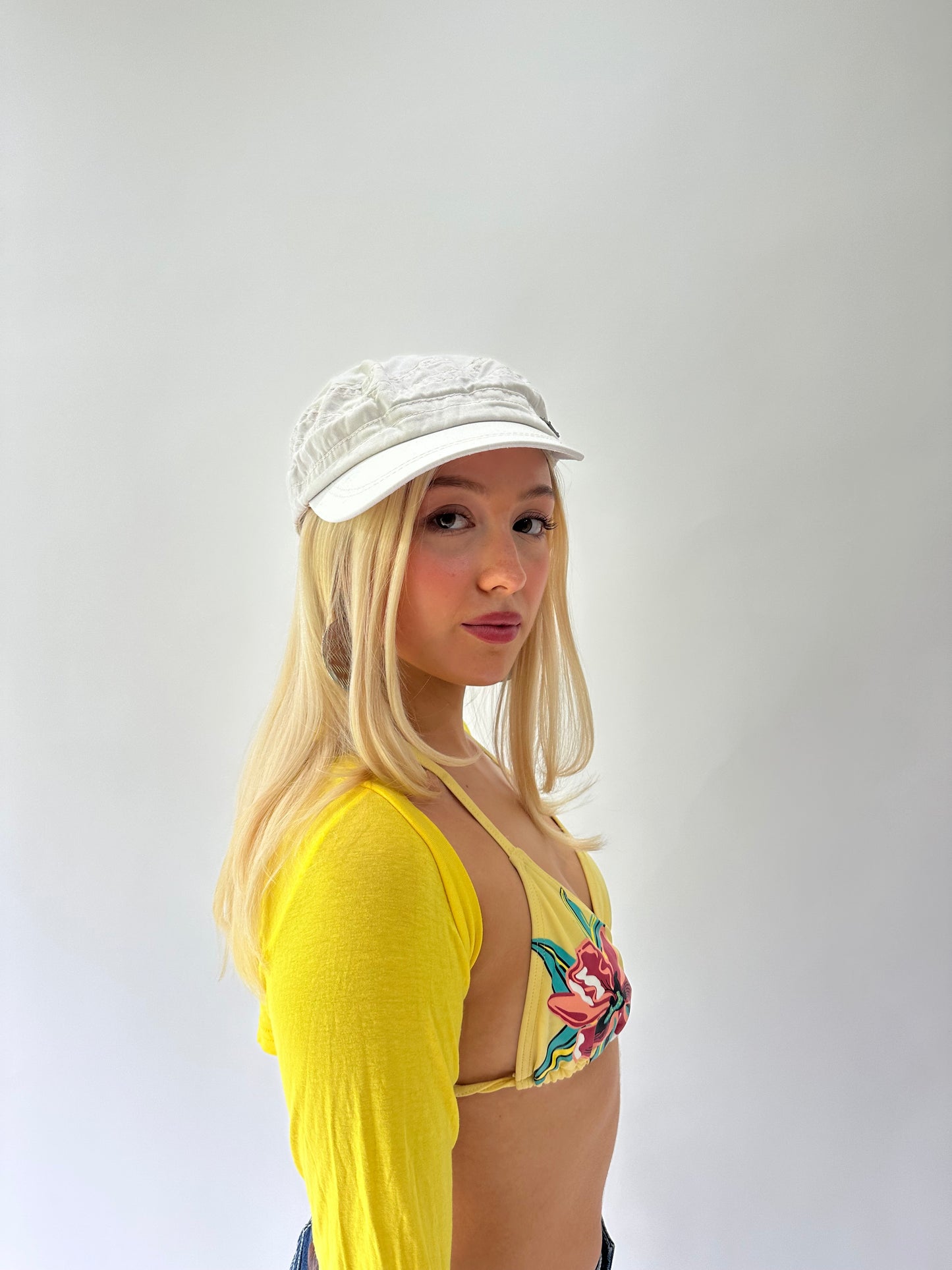 sailor drop | one size cream cap