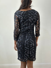 BEST PICKS | small black beaded mini dress