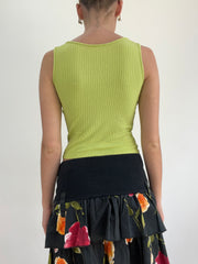 BEST PICKS | small green ribbed tank top