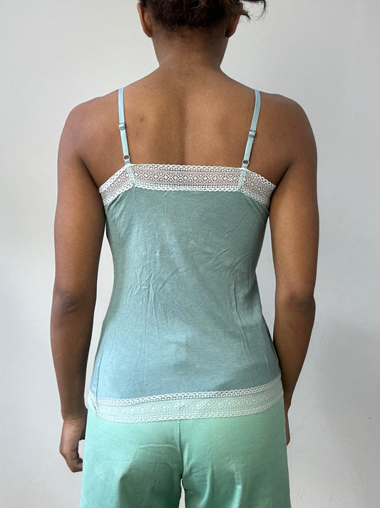 BEST PICKS | small blue lace cami top