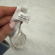 ETHEREAL GIRL DROP | XL码 白色 网纱 褶皱 丁字裤