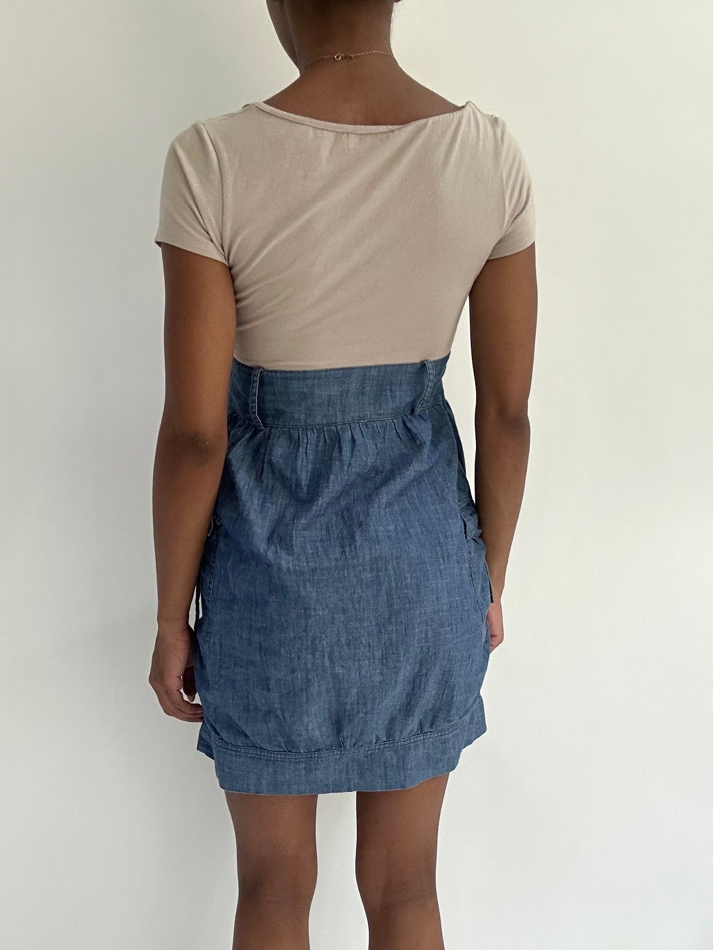 summermaxxing drop | small blue orsay denim mini dress