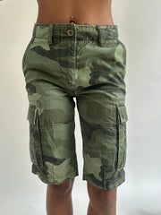 BEST PICKS | extra small green old gap camo cropped cargos