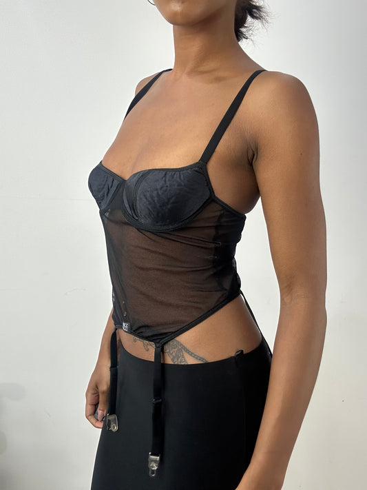 BEST PICKS | small black sheer top
