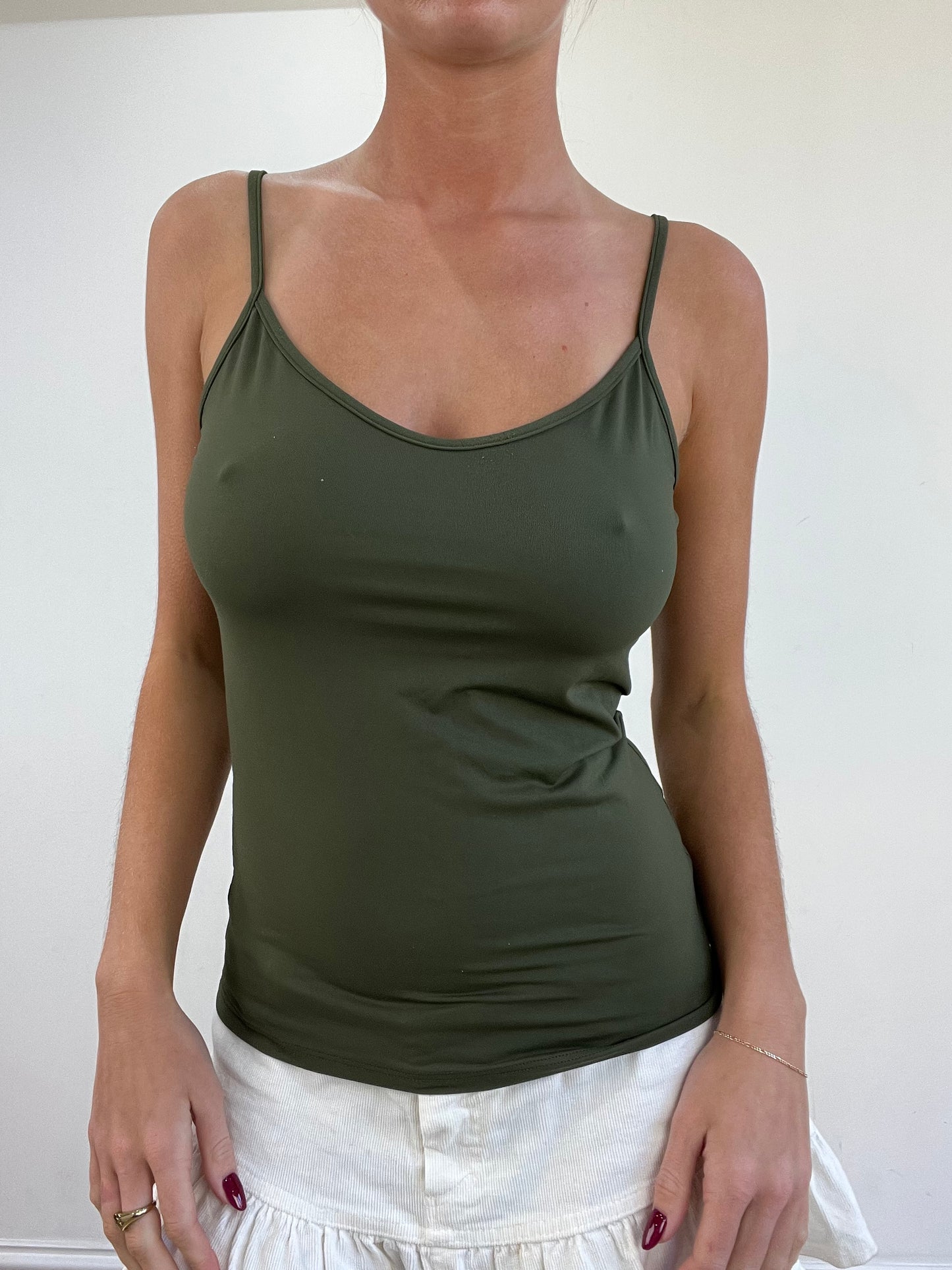 vintage edit thirteen | medium khaki intimissimi cami