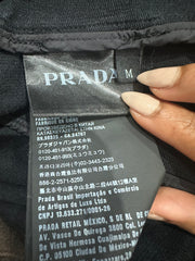 athleisure edit | small/medium black prada hoodie