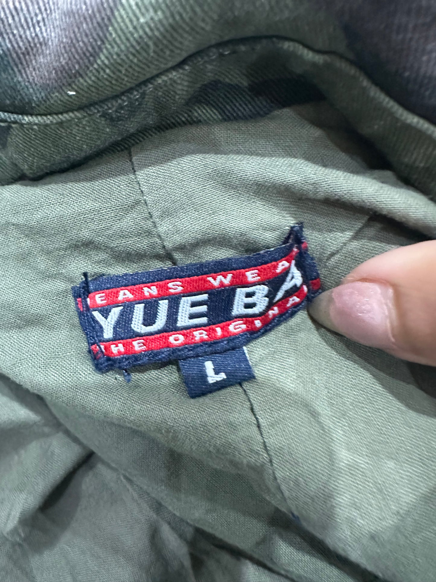 2016 edit | small/medium green camo print button up jacket