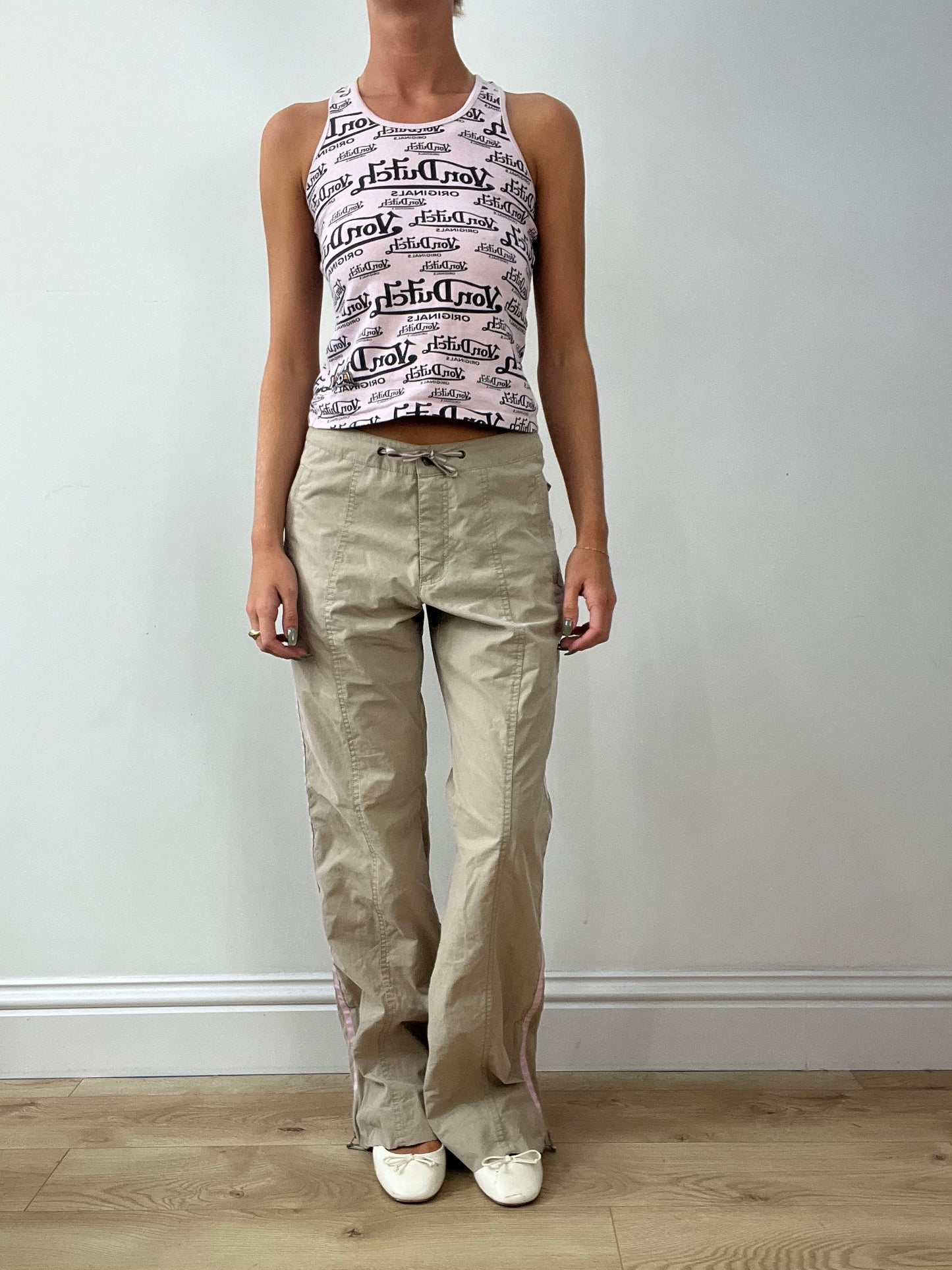 GIRLBAND DROP | medium pink von dutch monogram vest