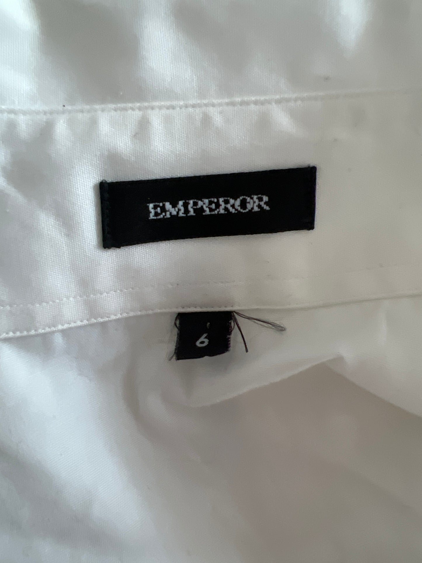 gilmore girls | small white fitted button blouse
