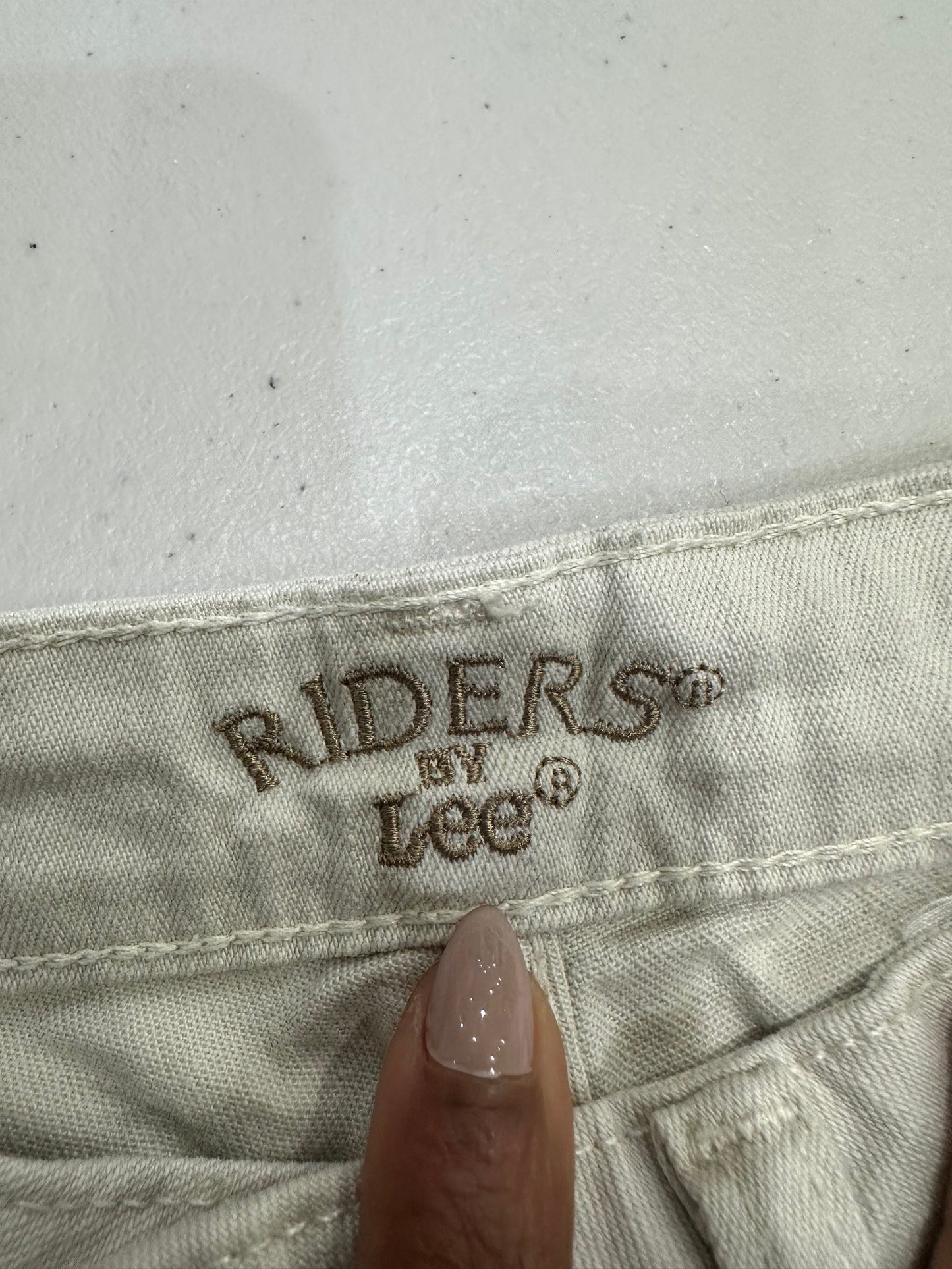 vintage edit twenty-one | small beige lee denim mini shorts
