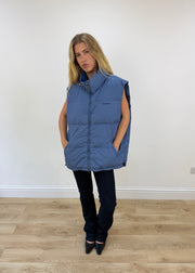 extra large blue tommy hilfiger gilet