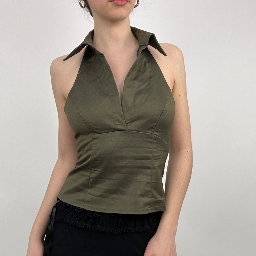 #163 vente d’échantillons | taille: S · couleur: irisé + marron · article: haut · détails: échantillon + lola